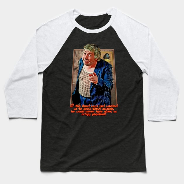 Rab C Nesbitt Inspired Design Baseball T-Shirt by HellwoodOutfitters